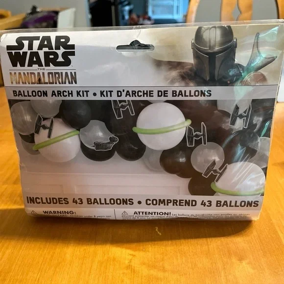 Star Wars Balloon Arch Mandalorian Baby Yoda 43 Balloons New!