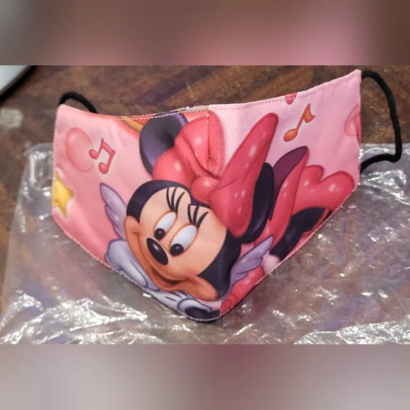 Minnie Mouse Kids Reusable Washable Mask