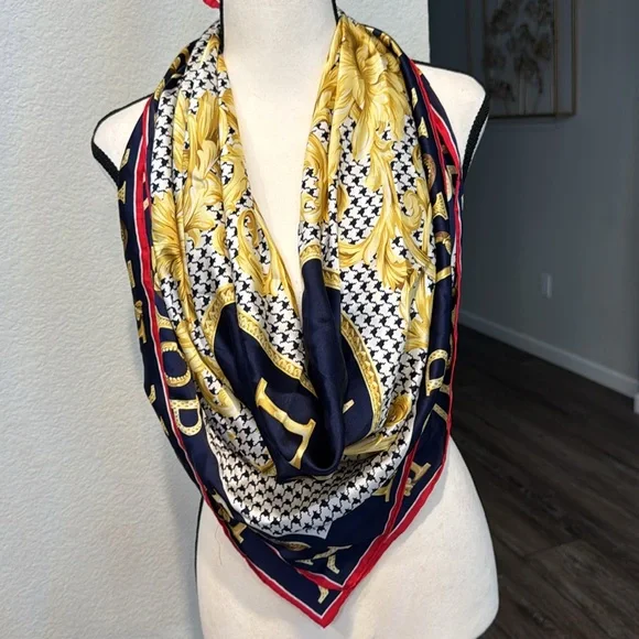 Authentic Dior silk scarf