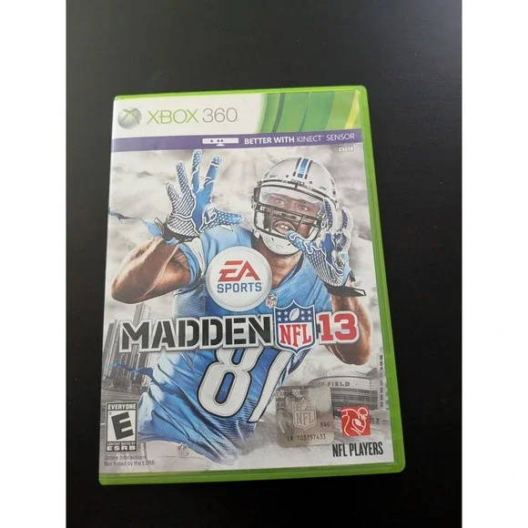 Madden NFL 13 (Microsoft Xbox 360, 2012) CIB, Tested Video Game