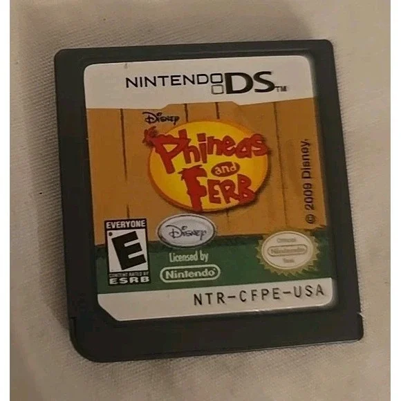 Phineas‎ and Ferb (Nintendo DS, 2009) Game Only
