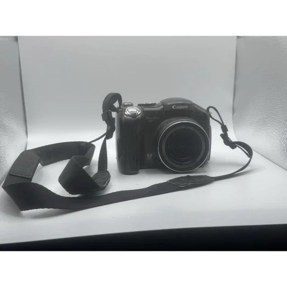 Canon Powershot S3 IS Digital Camera Untested As Is For Parts/repair