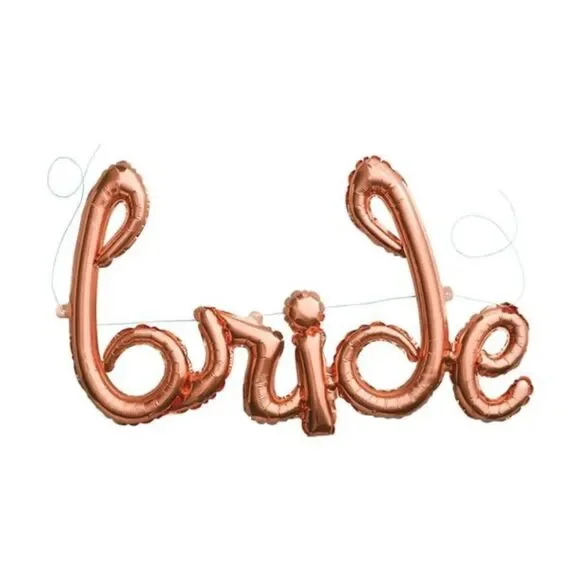 BRIDE' Wedding Balloon - Spritz New in Package
