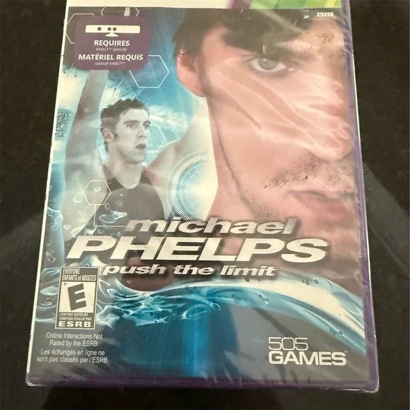 Michael Phelps: Push the Limit Xbox 360‎ Kinect Sports Game E Rating