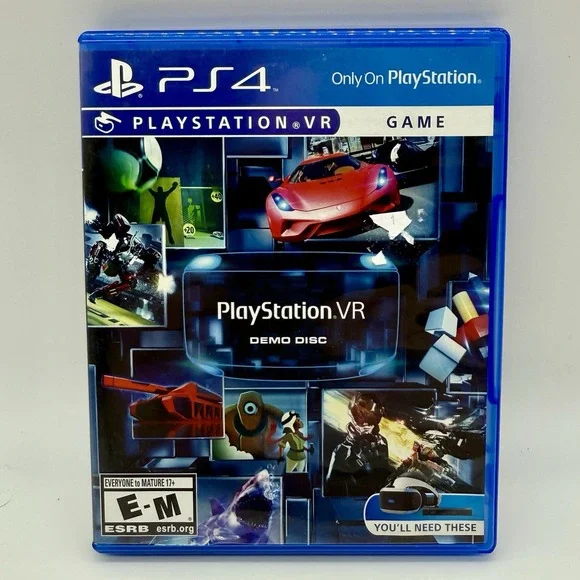 PlayStation VR Demo Disc‎ PS4 Video Game Virtual Reality