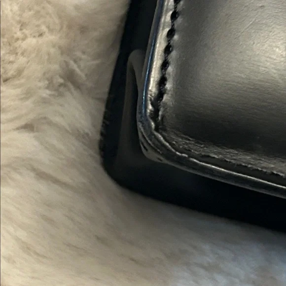 Dunhill Black Leather clutch with wallet