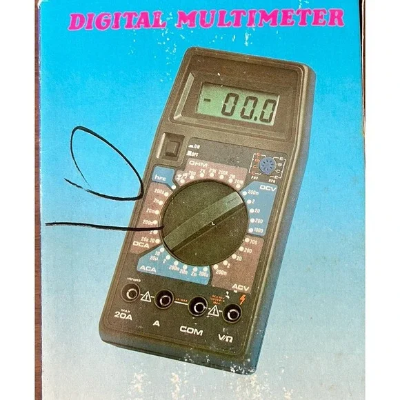 Elenco DM-3800 Digital Multimeter 3½-Digit 1999 Count New Sealed NOS Manual