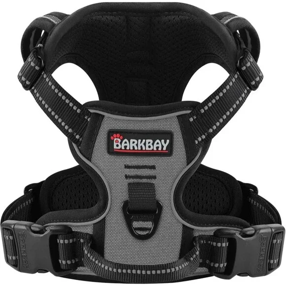 BARKBAY Dog Harness No Pull for Small Dogs - Adjustable, Reflective, Xtra Small