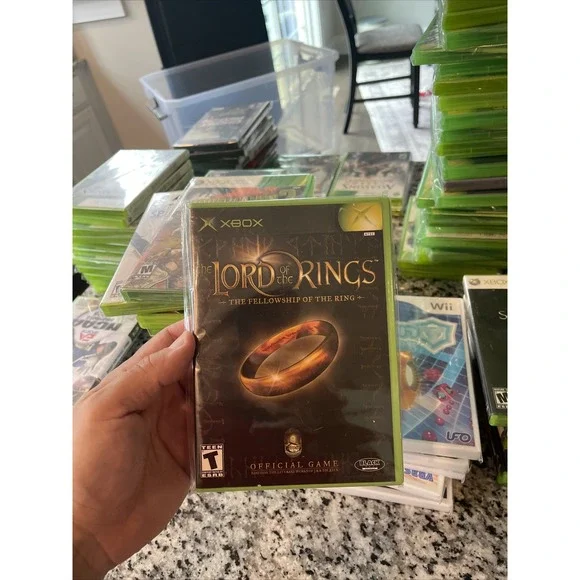 Xbox Original The Lord of the Rings: The Fellowship of the‎ Ring CIB