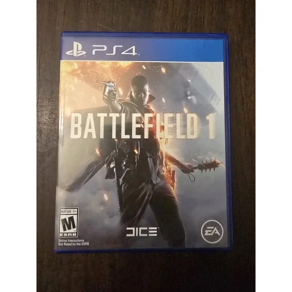 Battlefield 1 PS4 Sony Playstation 4 EA M Mature 17+