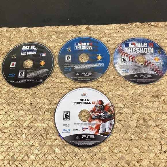 Lot‎ Of 4 PlayStation 3 Games Disc Only
