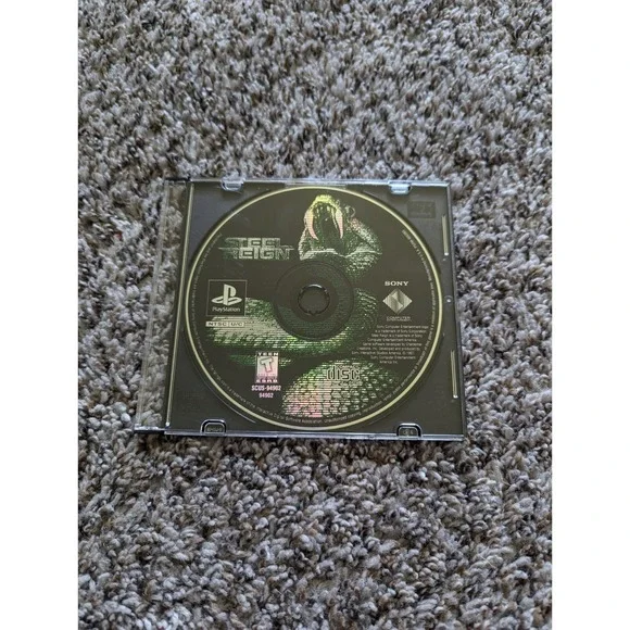 Sony PlayStation 1 PS1 STEEL‎ REIGN Disc Only