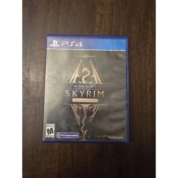 The Elder Scrolls V: Skyrim Anniversary Edition (PS4) - Free PS5 Upgrade - RARE