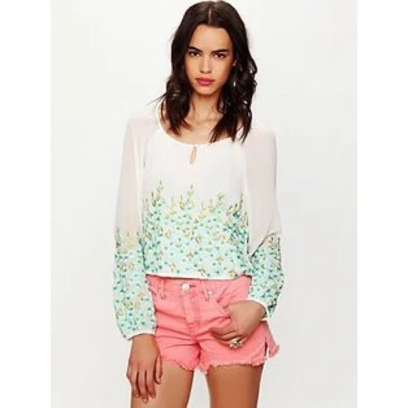 Free People Climbing Vines Top