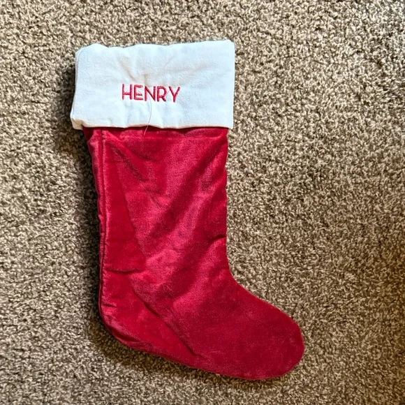 Pottery Barn Henry Stocking