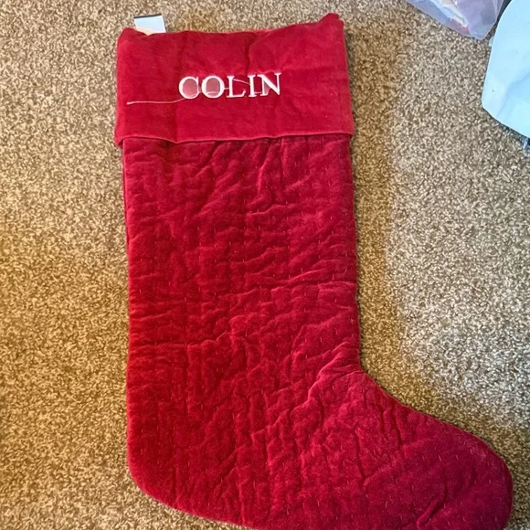 Pottery Barn Colin Stocking