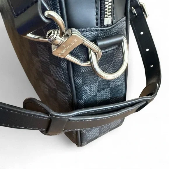 Louis Vuitton Porte Documents Briefcase Damier Graphite MM