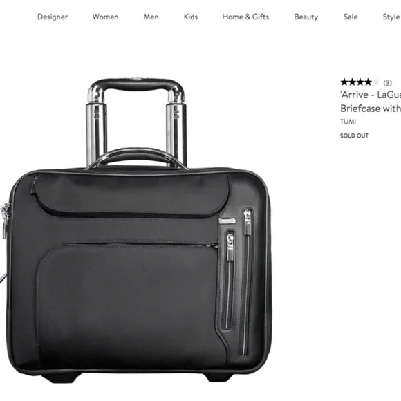 Tumi 'Arrive - LaGuardia' Wheeled Briefcase