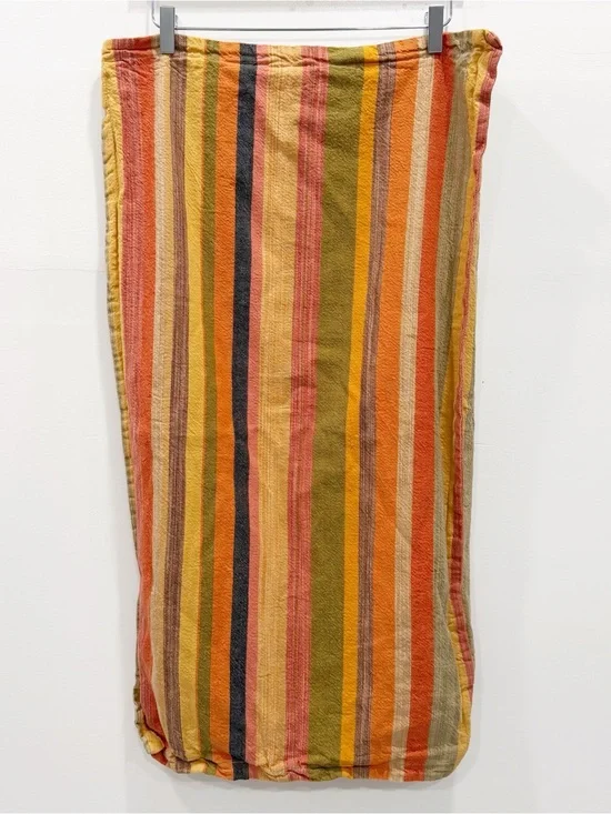 Pottery Barn Cotton Colorful Stripe King Pillow Sham