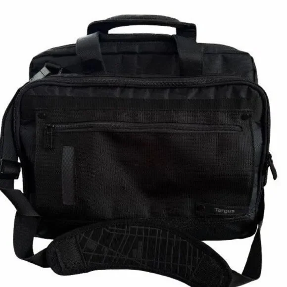 Targus Revolution TTL414-70 Laptop Briefcase Messenger Bag SafePORT TSA