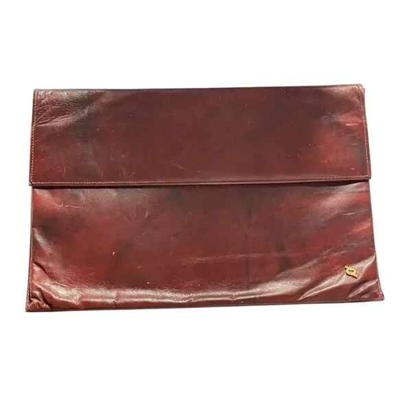 Rolf’s Vintage Cowhide Leather Portfolio Document Case