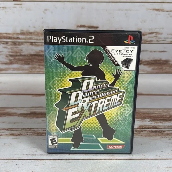 Dance Dance Revolution Extreme PS2 Complete CIB Tested Working Konami DDR