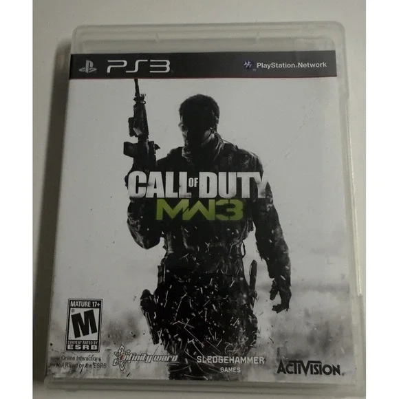 PS3 Call of Duty MW3 Modern Warfare 3 video game, pre-owned‎ (tested)