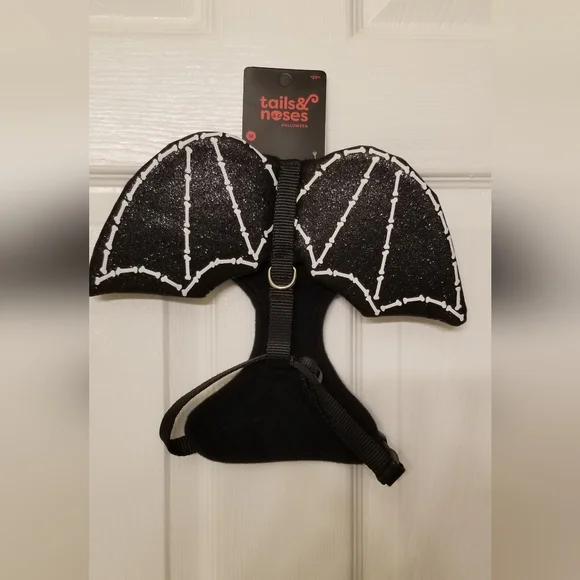 Bone Bat Wings Dog Harness