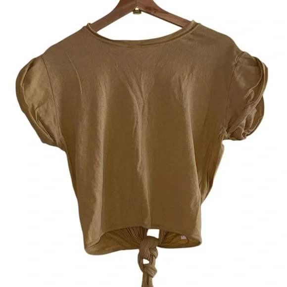 Free people beach Back tie top