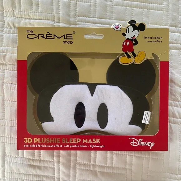 The Creme Shop Mickey Mouse 3D Plushie Sleep Mask