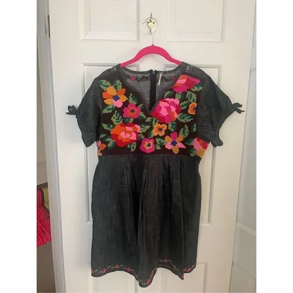 Free People Baby Doll Mini Dress