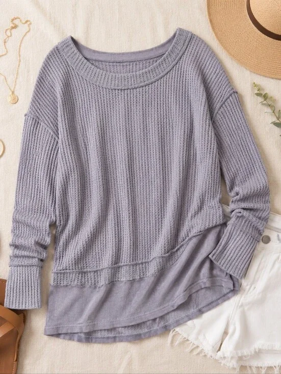 Free People We The Free North Shore Thermal Tunic Top