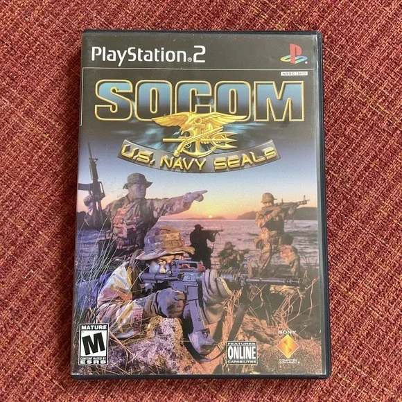 SOCOM US Navy Seals PS2 PlayStation 2‎ + Reg Card - Complete CIB