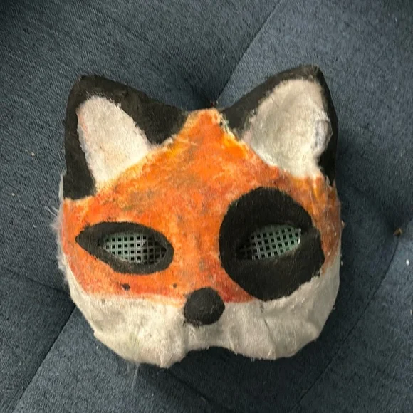✨Therian red fox mask✨🦊 this is my first time selling so i hope you enjoy this