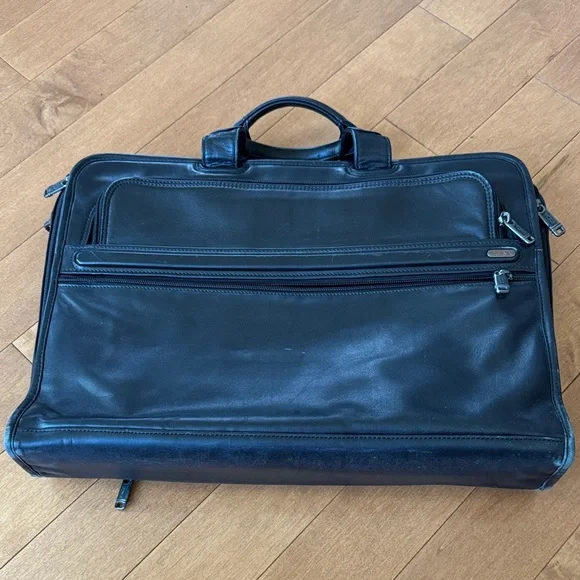 Tumi Leather Briefcase Travel Bag