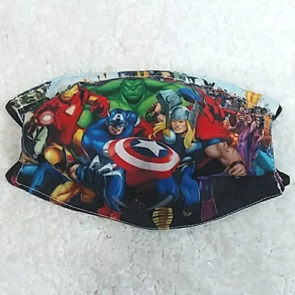 *4/$20* Kids Marvel Face Mask