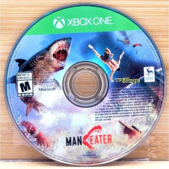 Maneater - Microsoft Xbox One GAME DISC‎ ONLY