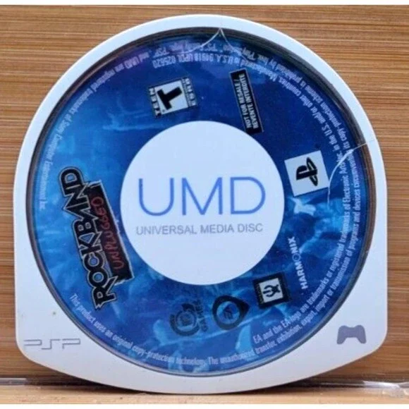 Rock Band Unplugged (Sony PSP, 2007) UMD Game Disc‎ Only - No Case