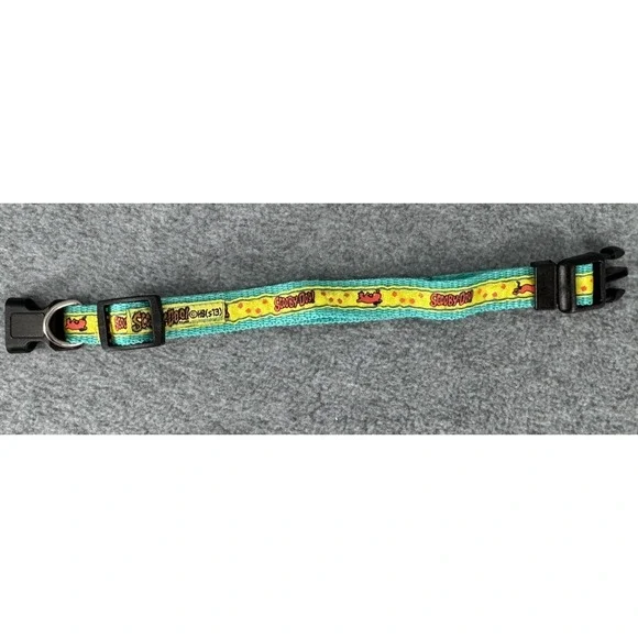Scooby-Doo Licensed Small Dog Collar Adjustable Nylon Pet Collar 10–14