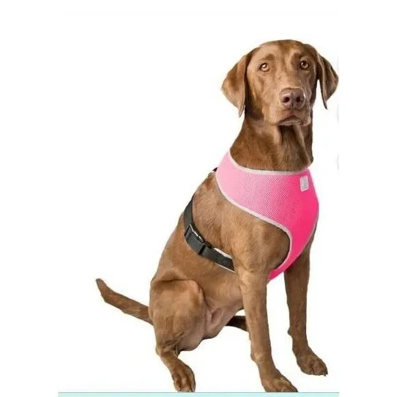 SIMPLY DOG Pink Reflective Field Safety VEST Harness Adjustable Straps XL NWOT‎
