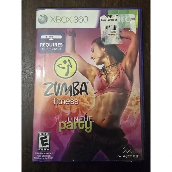 Zumba Fitness Xbox 360 Kinect Microsoft Game‎ Studios Majesco Join The Party