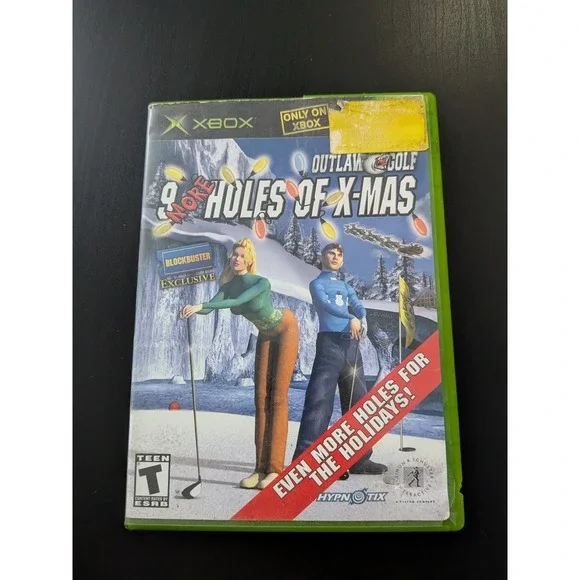 Outlaw‎ Golf 9 More Holes of X-mas - Microsoft Xbox Game Video Game