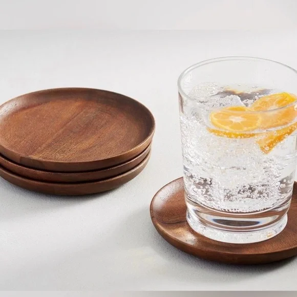Pottery Barn Chateau Wood Coasters