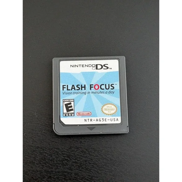 Flash Focus Vision Training (Nintendo DS NDS) Original Game Cartridge Only