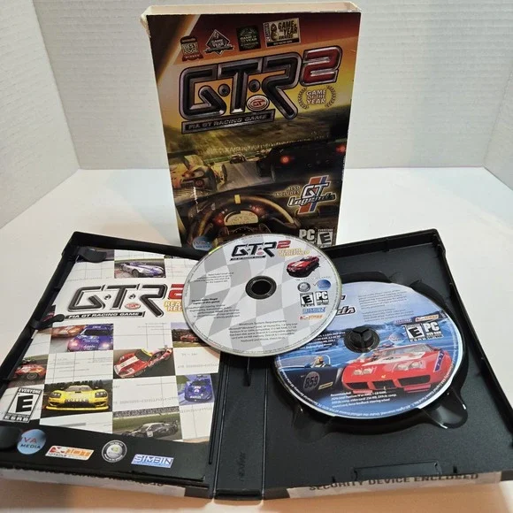 GTR 2 FIA GT Racing Game & GT Legends ‎ US Retail Store Edition 2005/2006 NICE