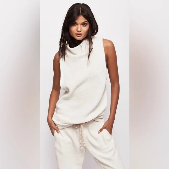 Free People Isla Ottoman Tunic/Dress in Ivory