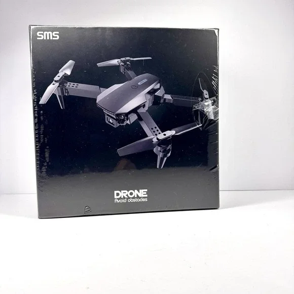 SMS 4K Camera Drone Avoid Obstacles Foldable Quadcopter Open‎ Box