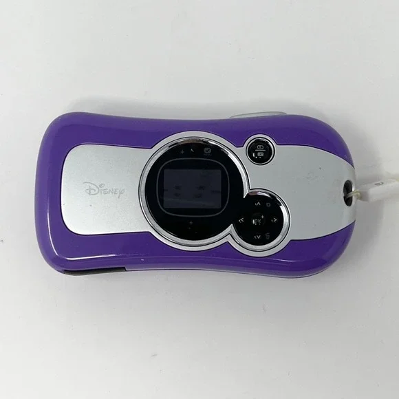 Vintage Disney Pix click Digital Imaging Camera Purple 90s Y2K Tested‎