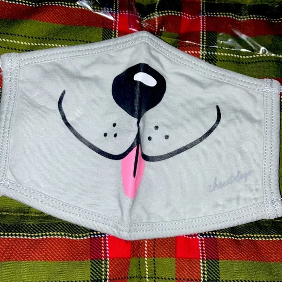 New puppy dog face cloth mask
