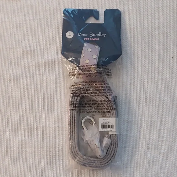 Vera Bradley Recycled Lighten Up Water-Repellent Pet Leash